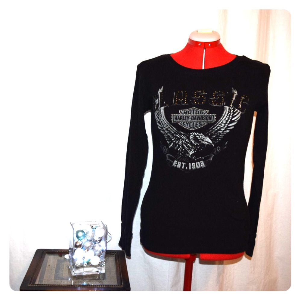 Haley Davidson long sleeve shirt
